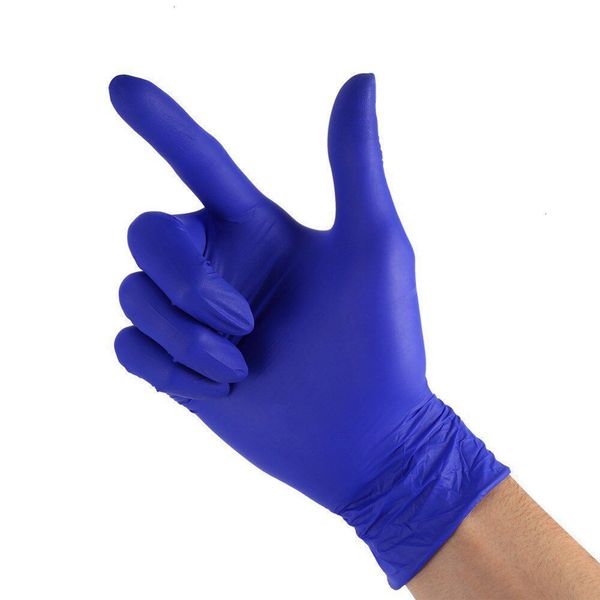 

100pcs disposable latex nitrile home food laboratory for cleaning rubber gloves
