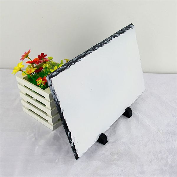 

sublimation blank oleograph rectangle thermal transfer printing lithograph 20*30cm natural rock stone painting 14 8rj j2