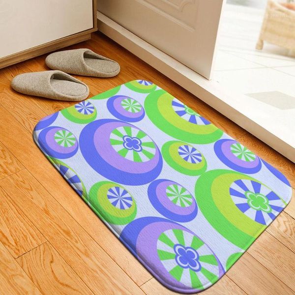 

home textile colorful bathroom mat bedside rug super soft crystal fleece anti slip absorbent kitchen carpet balcony doormat1