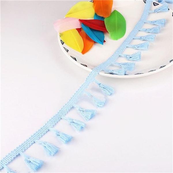 

cotton tassel lace ribbon 40mm fringe lace trim ribbons ethnic latin dress stage garment curtain sewing diy decorative 2yards h bbycti