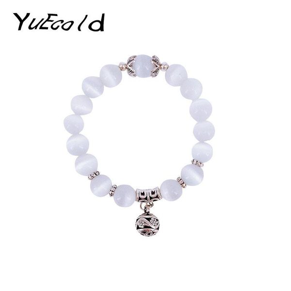 

boho natural stone string bracelet crystal beads charm friendship bracelets for women fashion jewelry accessories friends gifts, Black