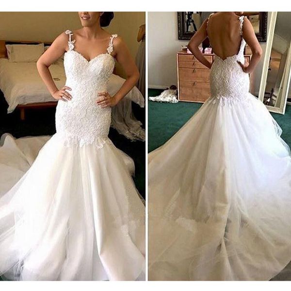 

2021 new no-back tulle train sweeping rentals, sleeveless sash, novice wedding gowns kjdl, White