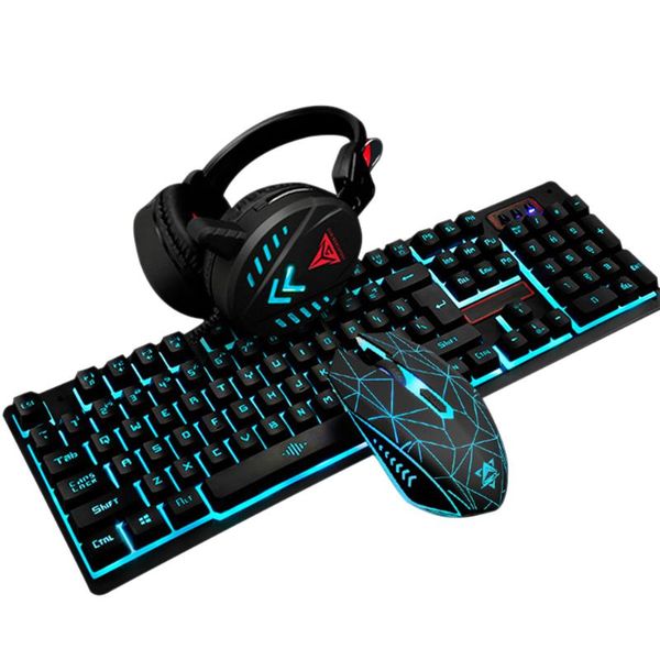 

keyboard mouse combos gaming headsets pad set 1600dpi waterproof illuminated gdeals