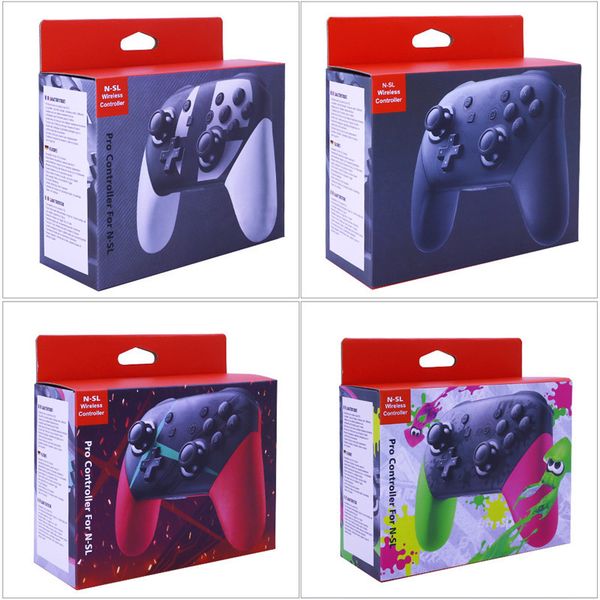 

bluetooth wireless pro controller gamepad joypad remote for nintend switch console gamepad joystick wireless controller dhl fast shipping
