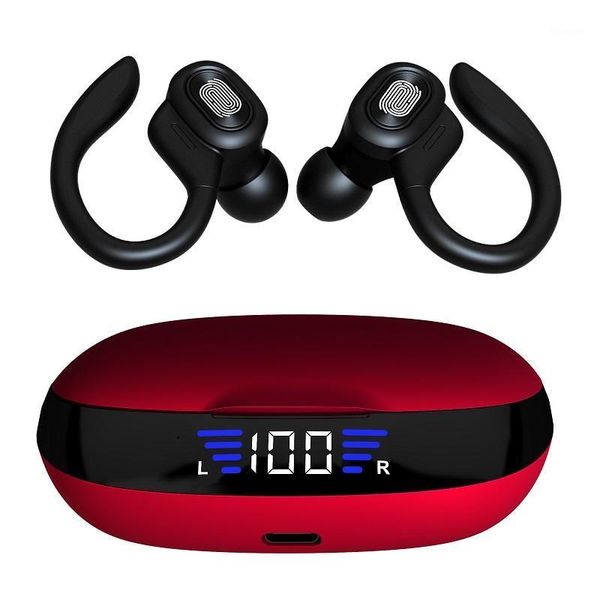 

tws bluetooth wireless headphones led earphones 9d hifi sports waterproof earbuds bluetooth 5.0 earphone headset with microphone1