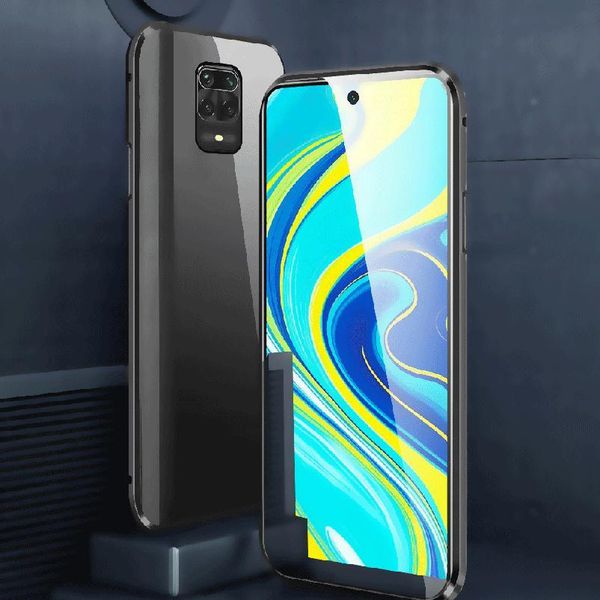 

360 magnetic phone cover case for xiaomi redmi ntoe 9 pro 9s readmi redmy not nota9a 9s double sided glas qylzbv