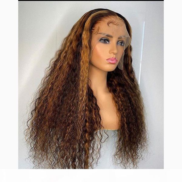 

mongolian bouncy curly ombre 360lace frontal human hair wig with baby hair 13x6 lace front wigs for women natural hairline full lace wig, Black