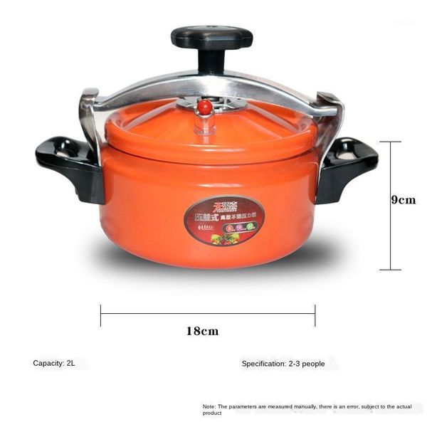 

2l fit 1-2 people magnetic induction cooker bottom pressure cooker 18x18cm1