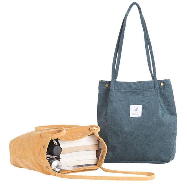 

2020 new high-quality women's handbags canvas tote bags reusable cotton grocery shopping bag webshop eco foldable bag