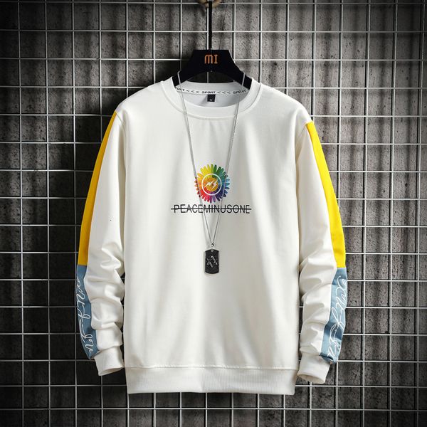 

2021 new sweatshirt butterfly men sweatshirts streetwear long sleeve oversized pullovers 4 colors man casual 761w, Black