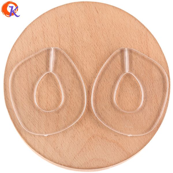 

cordial design 46*52mm 78pcs diy jewelry making/acrylic beads/clear beads/chain shape/hand made/necklace/earring findings 200930, Black