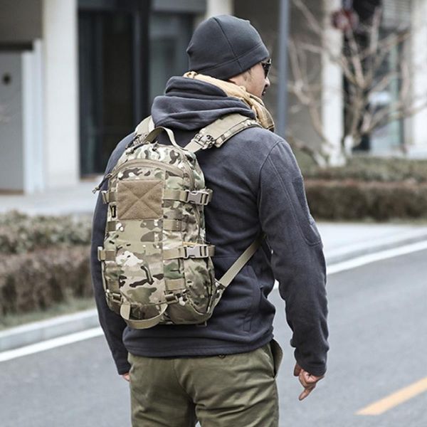 

tactical molle shoulder bag camping hunting bags travel rucksack outdoor multifunctional climbing sport backpack x287a