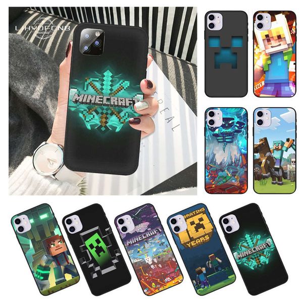 

3custom sandbox game mini world mobile phone case redmi note 2 4 x 5 5a 6 7 8t 8 9s pro maxcf1