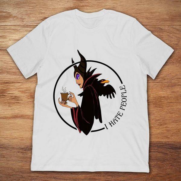 

maleficent i hate people funny white s 3xl custom screen printed hoodie designers t shirts sweatshirt