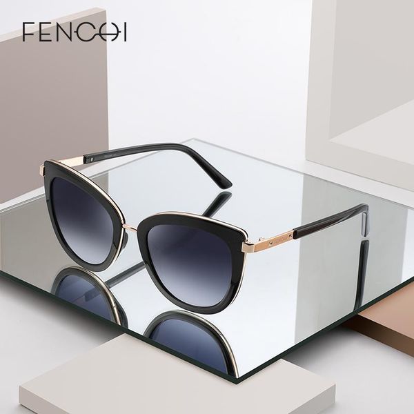 

sunglasses fenchi black white cat eye rhinestone women diamonds brand designer vintage driving glasses zonnebril dames, White;black