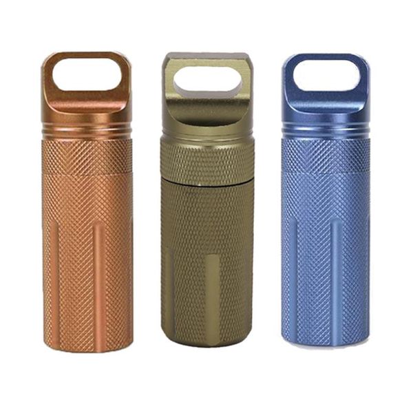 

edc водонепроницаемый хейб коробка капсула выживший держатель уплотнитель держатель хранение класс медицина соответствие таблетки открытый с