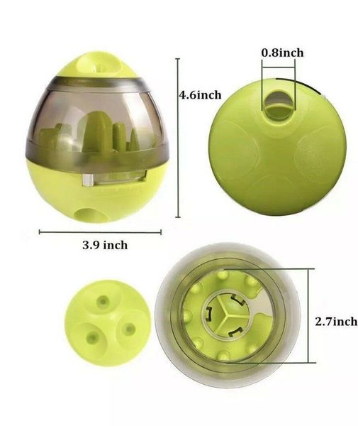 

pet dog interactive tumbler food dispenser feeder iq puzzle treat ball toys dog puppy f bbymqr yh_pack