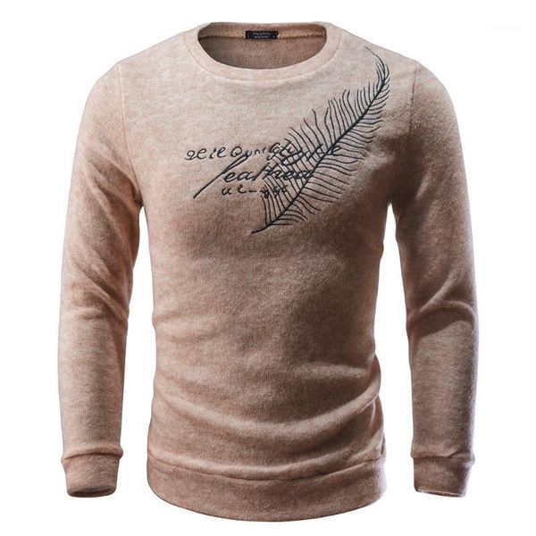 

sweater new into casual pullover men autumn winter o collar gradient color knitted brand men's sweater1, White;black