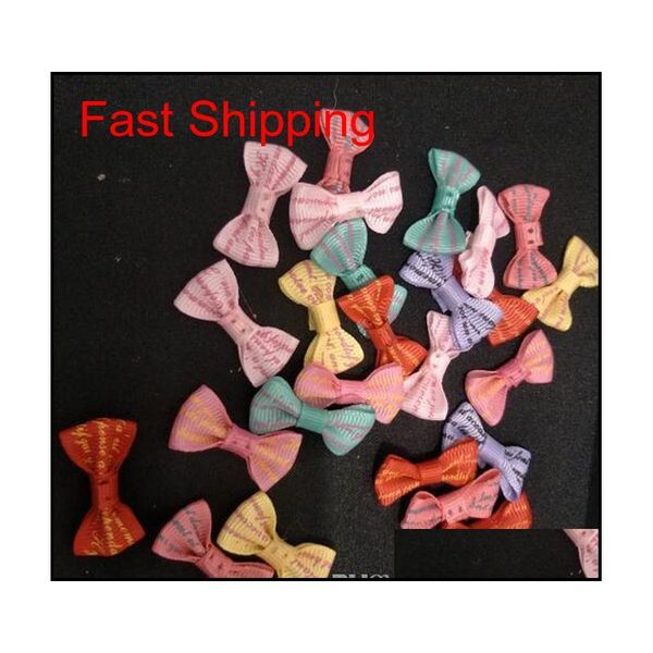 

pet grooming accessories diy hair bows dog rubber bands mini bow accessories 1.5*3cm flowers pearl flowers gift hari qylhsy bdesports