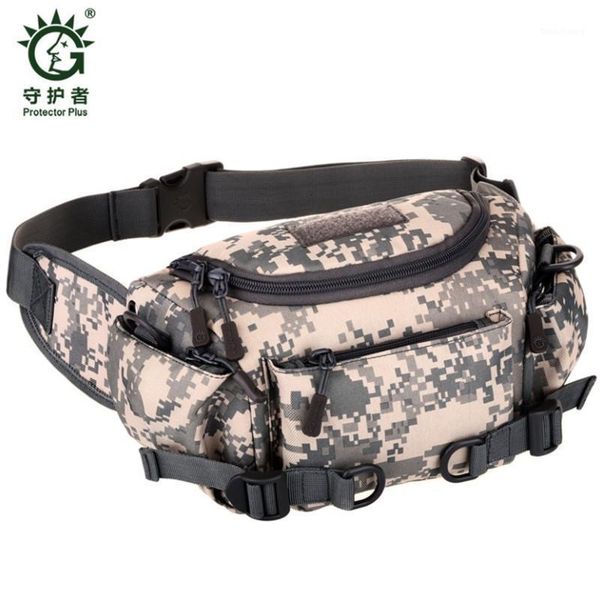 

waterproof male hip belt bum fanny pack casual man travel diagonal package men nylon pouch backpack holograms1