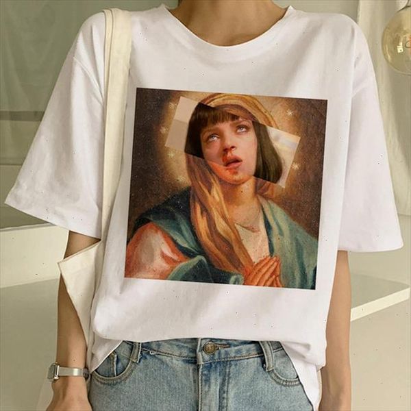 

funny women tshirt fashion short sleeve round neck t shirts female graphic tee shirt women t shirts cartoon tee, White