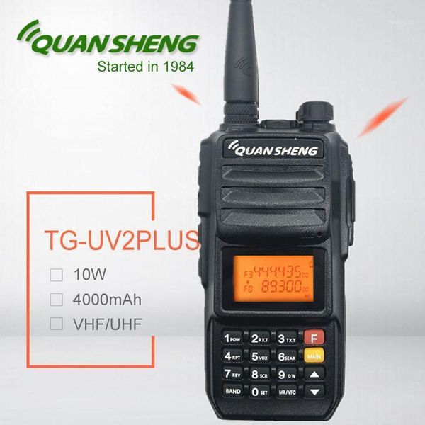 

10w powerful quansheng tg-uv2 plus walkie talkie vhf uhf hf transceiver scanner baofeng pmr 446 ham cb amateur radio station1