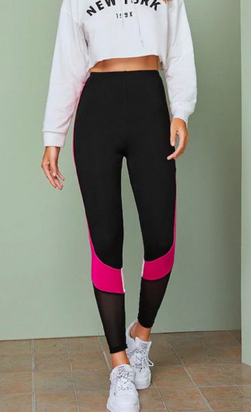 

new yoga pants, tights, sports fitness underpants, Black