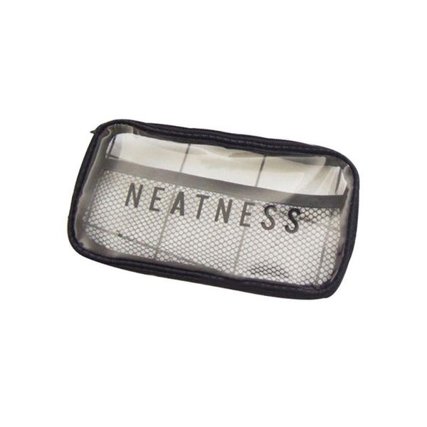 

women simple transparent pvc makeup bag portable travel toiletry bag lady beauty wash kit cosmetic