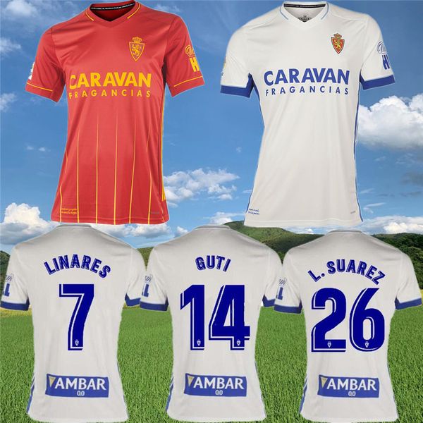 

20 21 real zaragoza soccer jerseys 2020 2021 zaragoza home away shinji kagawa andré pereira alberto camisetas de futbol set football shirt, Black;yellow
