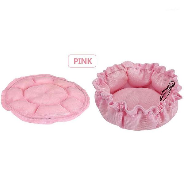 

cat pad cat bed pet nest dog cushion pet rest mat kitty puppy pads breathable gauze multi-function 3 colors bayeta netting1