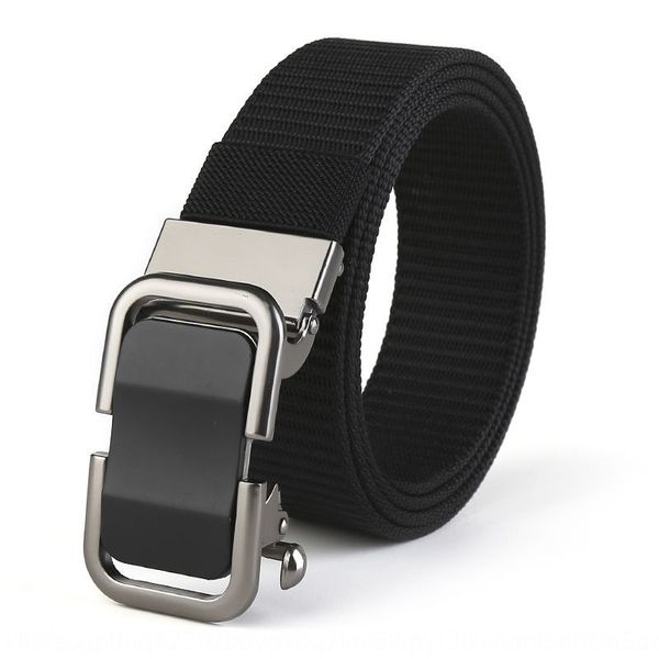 

youth nylon men's automaticleisure versatile pants outdoor youth nylon belt canvas canvas men's automaticleisure beltversatile fas, Black;brown