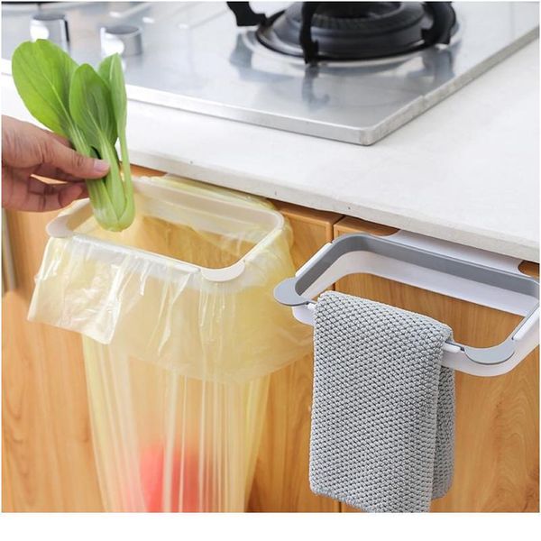

garbage bag holder hanging trash bag kitchen cupboard stand trash storage rack cabinet portable gadgets tools drop bbyesp