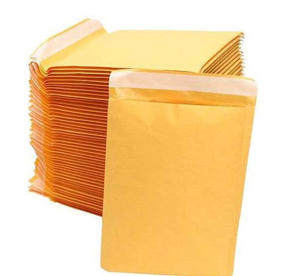 

yellow kraft bubble mailers padded envelopes shipping bag self seal business school bbyicv sport777