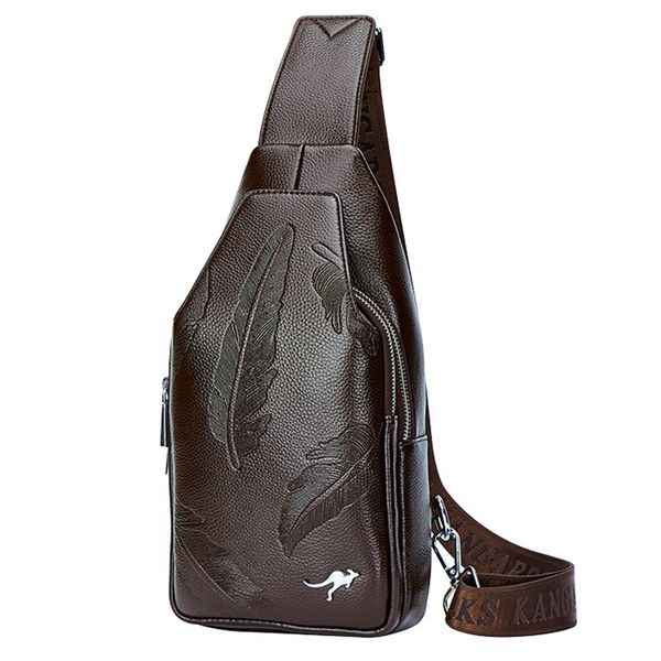 

hbp luxury brand chest bag for men crossbody messenger bags theftproof sling bag leather chest pack male shoulder bag waist pack