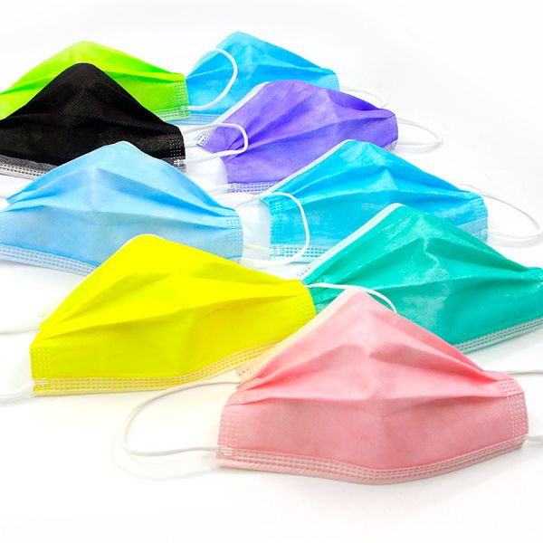 

lowest colourful face printed red colored price black disposable mask new year