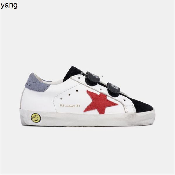 

autumn winter new color matching old dirty parents and children's casual board shoes velcro