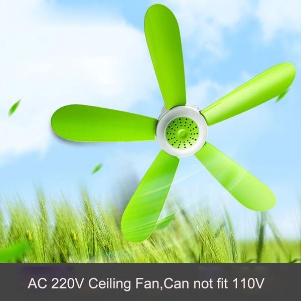 

gadgets ac 220v 7w mini silent household dormitory bed electric hanging fan ceiling fan1