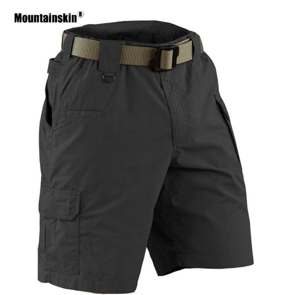 

mountainskin men's summer outdoor sports hiking shorts leisure trekking camping running loose male climbing short trouse wmtmgy, Black;blue
