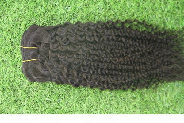 

1 pieces 100g indian deep curly wave hair bundles 100% human hair extension 10-30 inchs double weft bundles non-remy hair weaving, Black