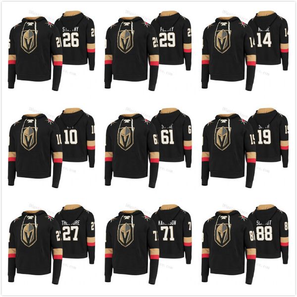 

custom 2020 vegas golden knights william karlsson reaves marc-andre fleury mark stone marchessault tuch smith black kinship hoodie jersey