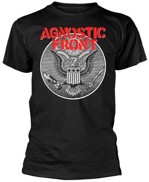 

agnostic front 'против всех eagle' t-shirt new хлопок vintage o шеи майка спортивная с капюшоном толстовка толстовка