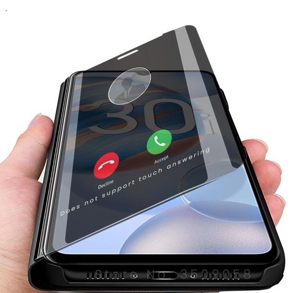 

honor-30i case smart view mirror case for huawei honor 30i coque capas on xonor 30 i i30 honor30i hra-lx1 6.3 wmtabl