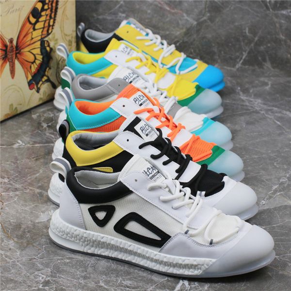 

2021 simple breathable spring and summer trend low fashion sports casual men's shoes, Black