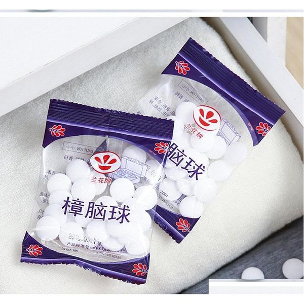 

new 20pcs/bag wardrobe odor removal insect-resistant moth-proofing natural camphor ball drawer deodorizer nap qyloia ppshop01
