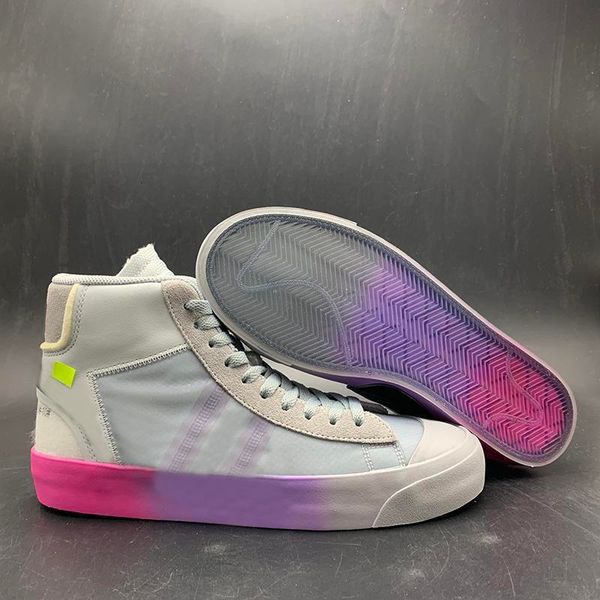 

mid studio all hallows eve queens skateboard shoes 2020 triple black yellow rainbow mens womens athletic sport sneaker no box sses 1zgvh