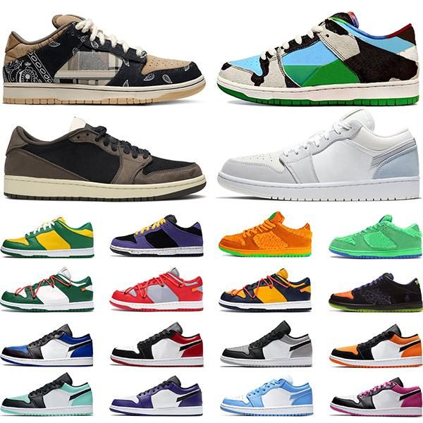 

skateboard shoes chunky dunky bears green chicago 1s low shattered backboard basketball shoe mens womens trainers sports sneakers size 36-45