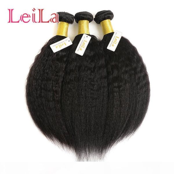 

malaysian 360 lace frontal with bundles natural hairline kinky straight pre plucked lace frontal human hair virgin hair coarse yaki, Black;brown