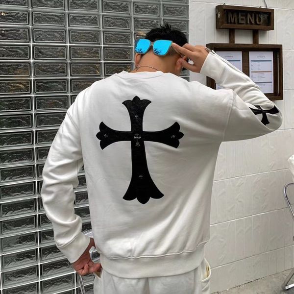 

chao brand ch crosin cross sweater мужские женские санскритские подковы на молнии на молнии верхнее пальто осенью и зимой 2020, Black