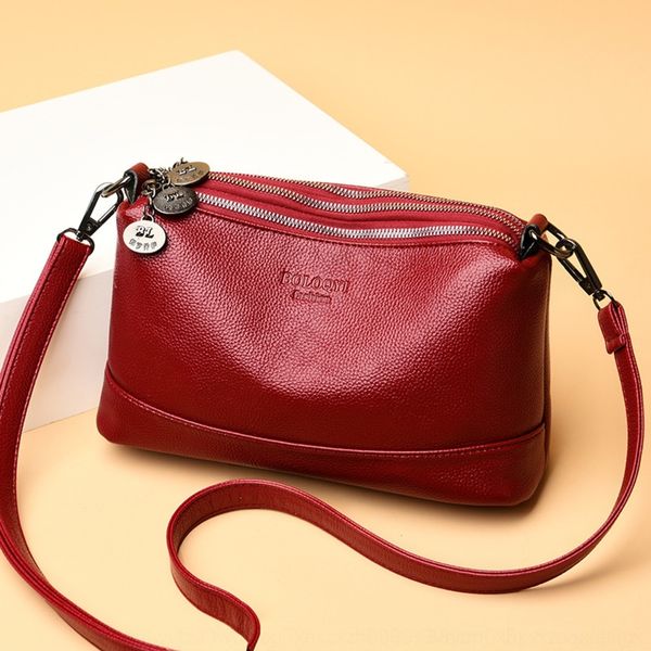 

d3zli zipper women's hand bagfashion korean bagbag hand small double new pu leather youth travel one shoulder straddle bag sjk84