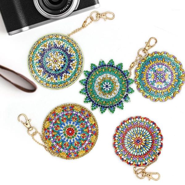 

5d diy full drills diamond paintng musical note key special-shaped diamond painting keychain pendant1
